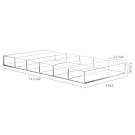 MyGift Acrylic Sunglass Organizer,Glasses Holder,Sunglass Holder,Eyeglass Case Storage,Display Tray Drawer,Eyewear, Jewelry, Makeup