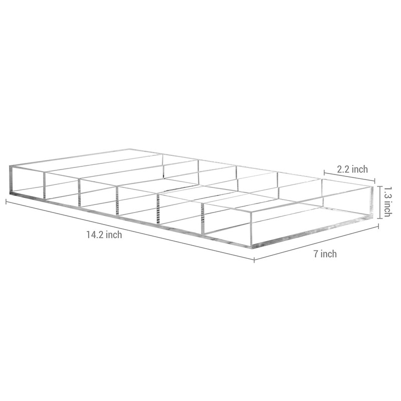 MyGift Acrylic Sunglass Organizer,Glasses Holder,Sunglass Holder,Eyeglass Case Storage,Display Tray Drawer,Eyewear,