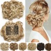 Faringoto Messy Bun Hair Piece Curly Hair Bun Extensions Updo