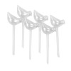 6Pcs Bird Shaped Plant Waterer Automatic Glass Bird Shape Design