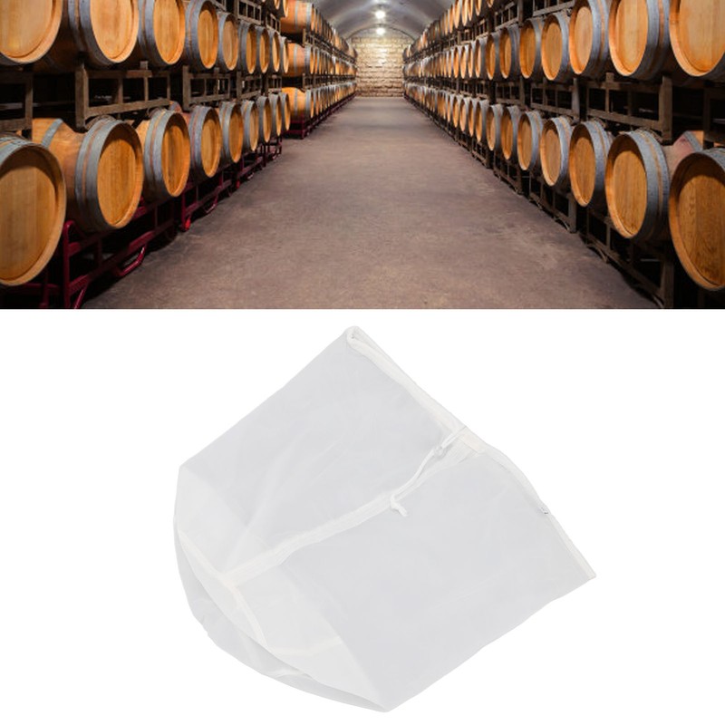 5 Gallons Brew Bags Wine Straining Bag Extra Fine Mesh