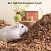 BUCATSTATE Natural Cork Hamster Bedding 12.34oz (4 liters) Pet Litter