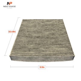 Carbon Cabin Air Filter Replacement - Made in USA - Compatible with Various Dodge Durango and Jeep Grand Cherokee Models - Replaces O.E. 68079487AA