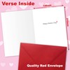 Valentines Card. Silhouette Design. Eco-friendly. 4pp A5 size. Valentine's Card