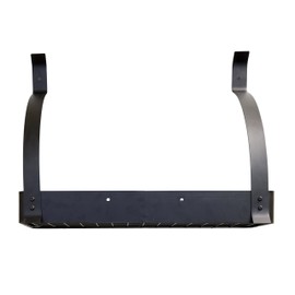 Wall Mounted Pot Rack with Hooks for Pots, Pans, and Cooking Accessories