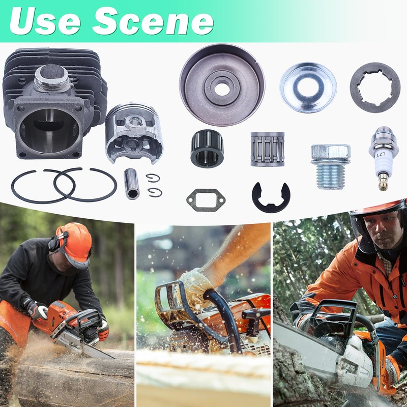 Adefol 54mm Cylinder Piston Kit for Stihl MS460 046 Chainsaws