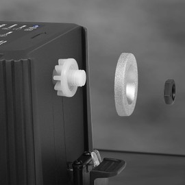 TOPEX 2-Piece Diamond Coated Grinding Wheels for TOPEX 65W Multifunction Sharpener (TX390) Replacement Accessory, High Hardness Grinding Polishing Sharpening Wheel Disc for Home and Industry