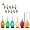 Royal Designs, Inc. Silicone Dipped Filament LED Bulb, 1-Watt C7
