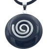 Steinfixx® - Obsidian Gemstone Donut Optional as a Necklace with