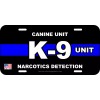 NOSTALGIC TAGS K9 K-9 UNIT DOG POLICE CANINE NARCOTICS DETECTION