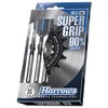 Harrows Supergrip 90% Tungsten Darts with Shafts and Flights 24gr
