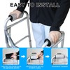 2 Pack Walker Handle Cushions Walker Grip Covers Pads Walker