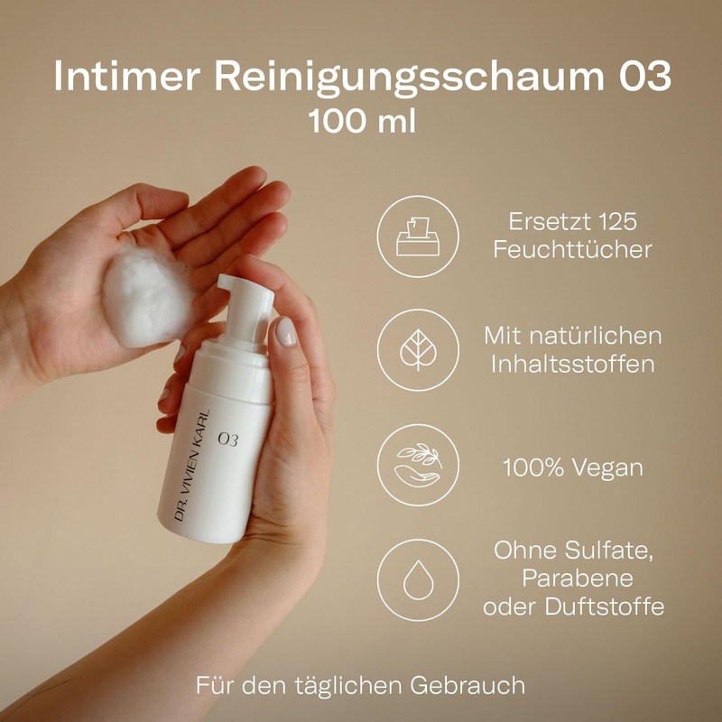 Intimate Cleansing Foam 03 | Intimate Care Wipes | Intimate