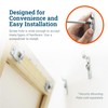 Picture Hanging Security Wall Support Brackets with Screws| Security Bracket,