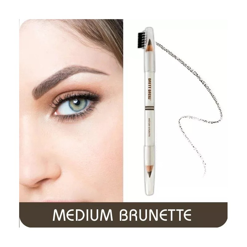 Brett Freedman Brow Lapiz Pro Para Cejas - Medium Brunette