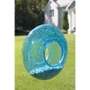 CLEVER GARDEN Glass Bird Feeder, Hanging Outdoor Decoration for Wild