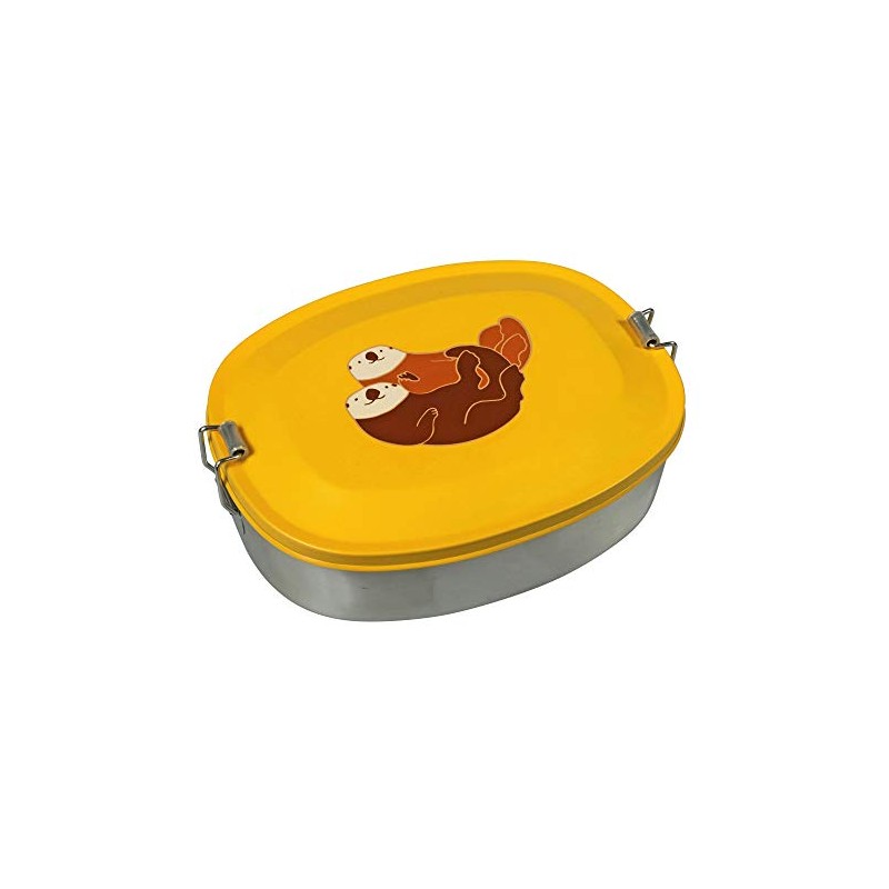 THE ZOO Lunch Box Stainless Steel Ocean with Sea Otter
