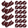WINMAU Mega Standard Logo Black & Red Dart Flights -