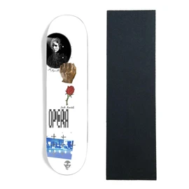 Opera Skateboard Deck Jack Fardell Class Embossed 8.7" x 32.63" with Grip