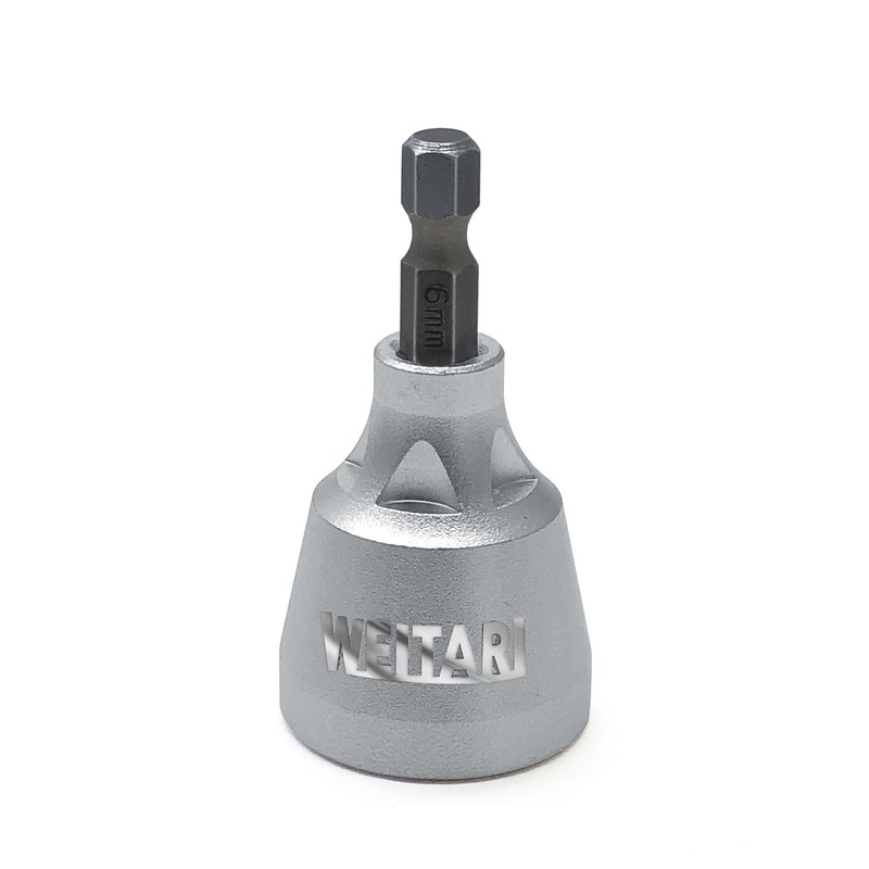 WEITARI Deburring External Chamfer Tool, with HSS Blade and Tungsten