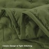 Andency Green King Size Quilt Bedding Set (106x96 Inch), 3