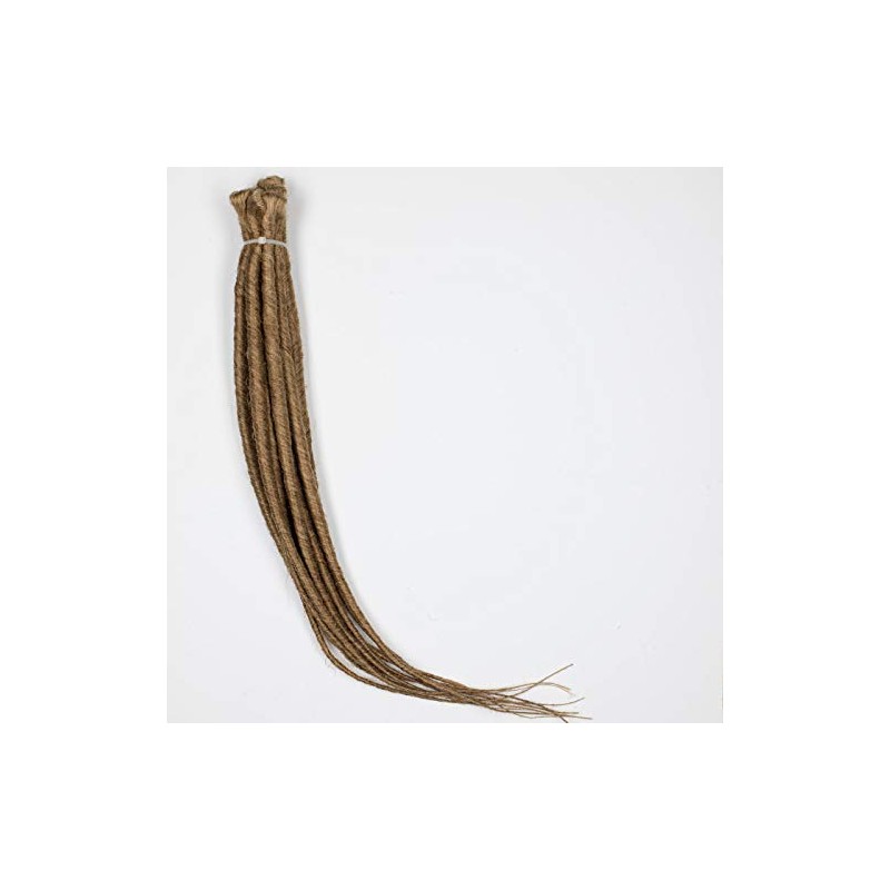 DreadLab - Synthetic Dreadlocks Backcombed Extensions 10 Pack Single Ended