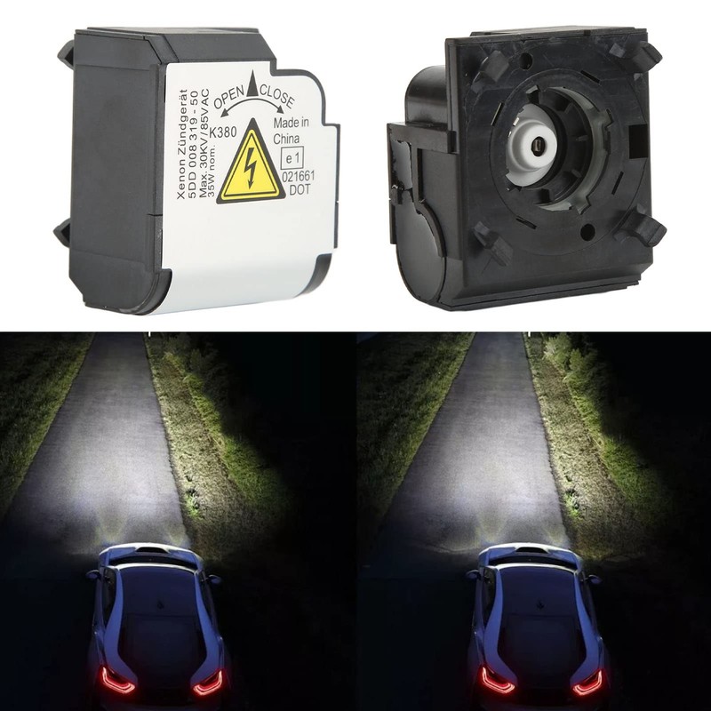 Xenon Headlight Starter Ignitor, Replacement for 5DD 008 319-50, Shock