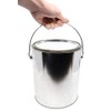 hBARSCI 1 Gallon Metal Paint Can with Ears, Bail, and