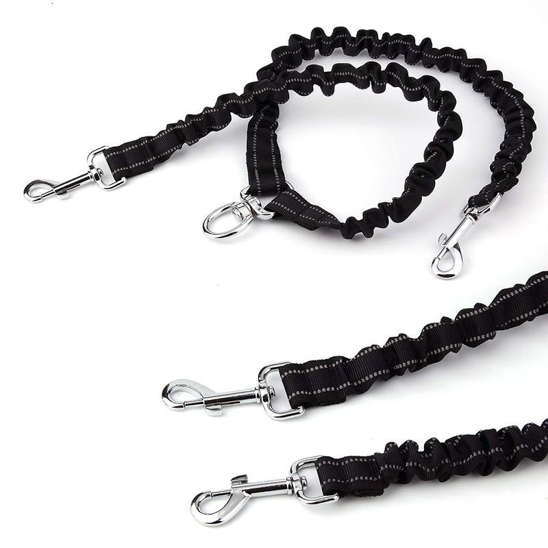 Double Dog Leash for Two Dogs - No Tangle, Comfortable