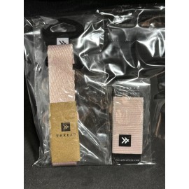 Thread Wrist Lanyard And Lip Balm Holder - Light Pink