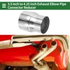 Motoforti 3.5" OD to 4.25" OD Mandrel Exhaust Pipe Adapter