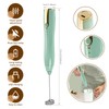 Abizarch Powerful Handheld Milk Frother, Whisk Drink Mixer, Rechargeable Electric