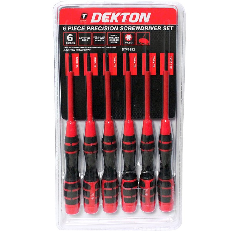 DEKTON 6PC PRECISION TORX SET