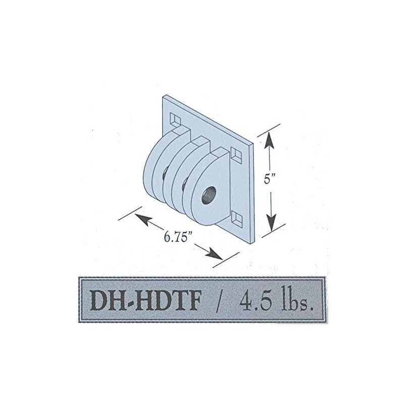 Dock Hardware Heavy Duty 3 Ear Female Floating Dock Connector