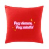 Hippowarehouse Very demure, Very mindful Printed bedroom accessory cushion cover