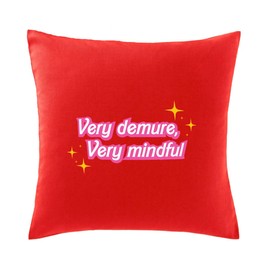 Hippowarehouse Very demure, Very mindful Printed bedroom accessory cushion cover case 41x41cm