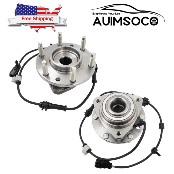 AUIMSOCO For GMC Envoy XL 2002-2006 Front Wheel Bearings +