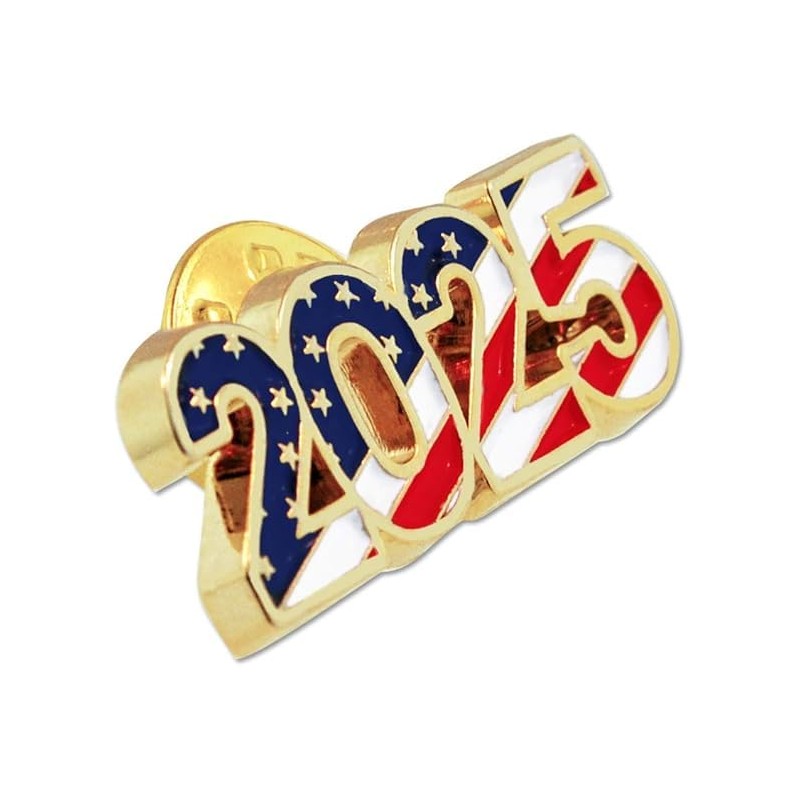 2025 Patriotic Year Pin 1 Piece