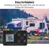 RV Thermostat, Briidea Cool/Heat RV LCD Screen Digital Thermostat, Compatible