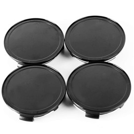 RhinoTuning 4 pcs 75mm center hub cap 69.52mm wheel caps car centre cap 2.95in wheel caps wheel center cap for 610C 6010K74/2204000125/S2A-NO/S2A-JO(balck)
