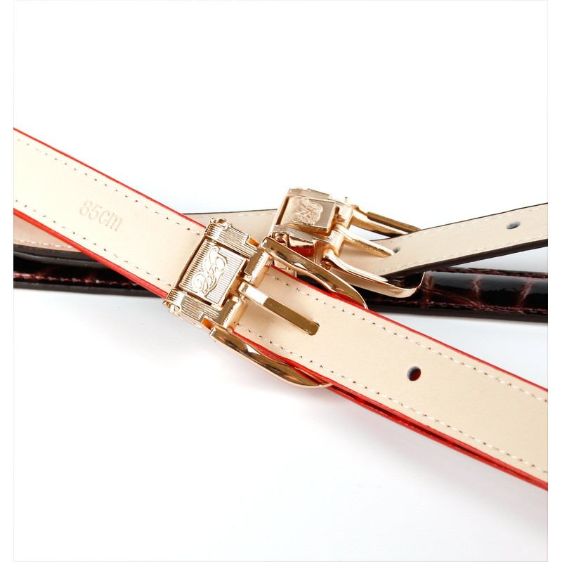 Anthoni Crown Women's Belt, Brown (brown 048)