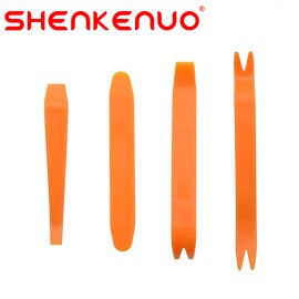 SHENKENUO 4 Pcs Car Trim Removal Tool Kit Panel Door Pry Dash Interior Clip Set