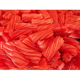 DarrellLeaCandy Australian Licorice, Strawberry Flavor, 30 Ounce Bag Soft & Chewy Twist Delicious Candy, No Palm Oil, No High Fructose Corn Syrup, Non-GMO, Red Licorice Candies