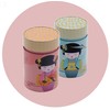 Little Geisha Tin 150 g Set of 2 with Japanese