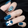 HappyHome 50pcs Large 3D Nail Parts Ribbons 3D Nail Art