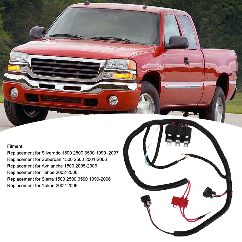 Dual Electric Fan Wire Harness ECU Control 7L5533A226T Replacement for