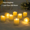 Flameless Candles Tea Lights with Remote Votive LED Flickering Tea