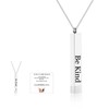 RWQIAN Be Kind Of A B Necklace for Women Girls,Inspirational