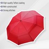 Mr. Pen- Windproof Travel Umbrella, Fiery Red, Automatic Umbrellas for