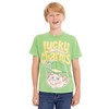 General Mills Lucky Charms Leprechaun Big Girl Boy Kids Matching